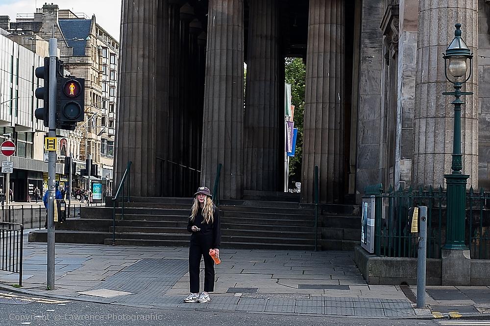 The Scottish National Gallery at the Mound at Princes Street, Edinburgh, Scotland